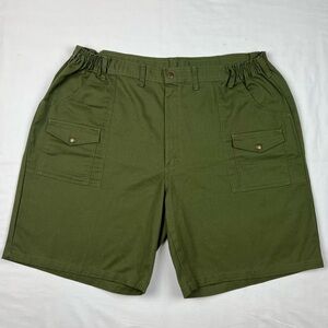 Vtg Boy Scouts of America Mens Shorts Sz 46 Green 90s Cargo A8